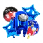 Among Us Foil Balloons Birthday Party Celebration Event Helium