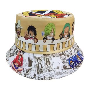 Adult/Kids Character Anime Summer Bucket Hat Unisex