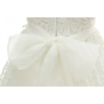 Gorgeous Baby Girls Christening Baptism Dress + Bonnet