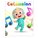 Cocomelon Super Soft Fleece Throw Blanket