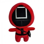 Large Combat Squid Games Villain Red Plush Toy (Set of 3)