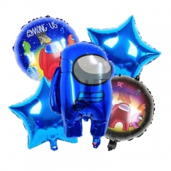 Among Us Foil Balloons Birthday Party Celebration Event Helium