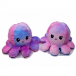 Reversible Mood Octopus Plush Toy (Tie-Dye or Rainbow Colours)