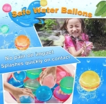 Reusable Magnetic Water Balloons Bombs (Pack of 6) High Quality