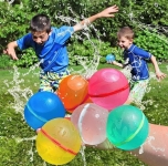 Reusable Magnetic Water Balloons Bombs (Pack of 6) High Quality