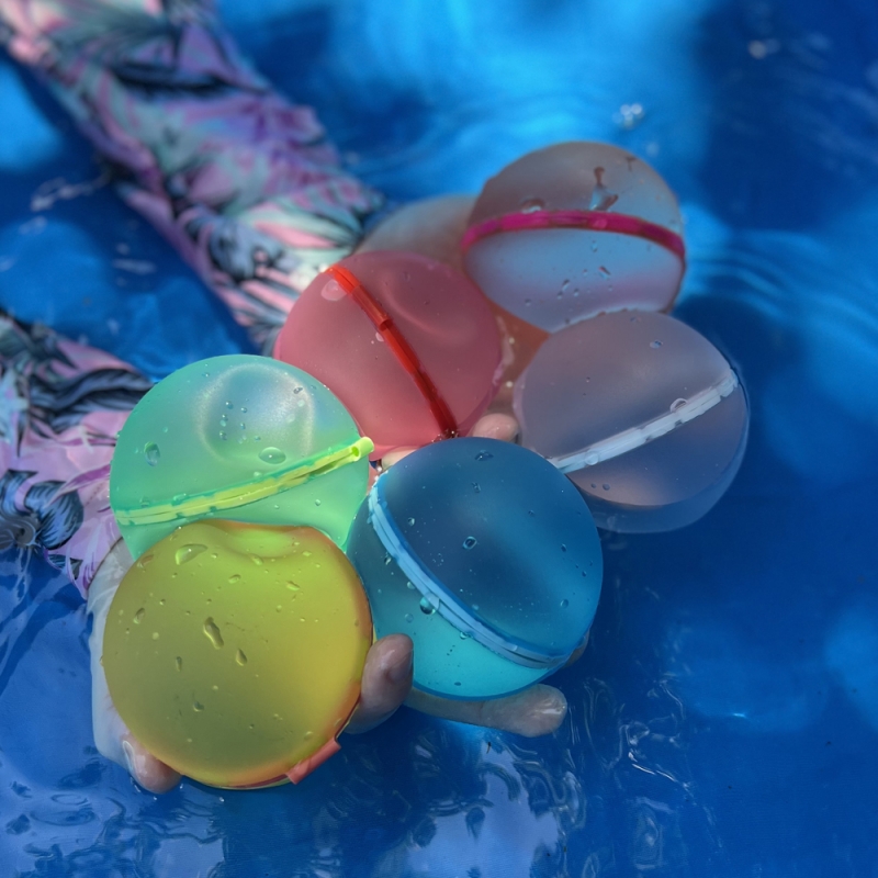 Reusable Magnetic Water Balloons Bombs (Pack of 6) High Quality - Click Image to Close